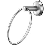 DGYB Suction Cup Hand Towel Ring Brushed Nickel Hand Towel Holder for Bathroom Wall SUS 304 Stainless Steel Kitchen Towel Hanger