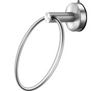 DGYB Suction Cup Hand Towel Ring Brushed Nickel Hand Towel Holder for Bathroom Wall SUS 304 Stainless Steel Kitchen Towel Hanger
