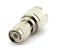 DGZZI 2-Pack TNC Male to N Male RF Coaxial Adapter TNC to N Coax Jack Connector