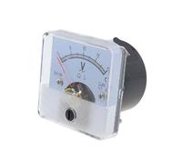 DH-50 Square Analog Volt Voltage Voltmeter Panel Meter AC 5V 10V 15V 50V 75V 100V 150V 200V 250V 300V 450V 1Pcs(AC 500V)