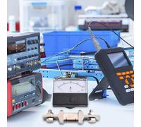 Dh-670 Analog Dc Panel Ammeter with Shunt 0 to 200a/0 to 300a Range 75mv Input Class 2.0 Accuracy Black Plastic Housing for Industrial Control Panels and Power (300A)