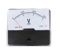 DH-670 DC 100V 150V 250V 300V 500V Analog Panel Voltmeter Volt Pointer Type Meter Square70*60mm 1Pcs(10V)