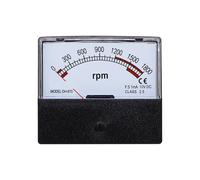 DH-670 DC AC Tachometer Pointer Panel Meter RPM1800 2500 3000 3500 3600 RPM 30V 220V 1Pcs(AC 30V_RPM 3600)