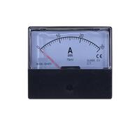 DH-670 DC Analog Current Panel Meter 30A Amp Panel Ammeter Pointer Type Current Meter 1Pcs