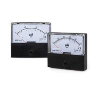DH-670 DC Pointer Meter 30uA 50uA 100uA 200uA 300uA 500uA 1000uA Analog Ammeter Current 1Pcs(DC AMMETER_50UA)