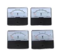 DH-670 Pointer Analog DC Voltmeter 5V 10V 15V 20V 30V 50V 100V 70 * 60mm 0-500V 1Pcs(5V)