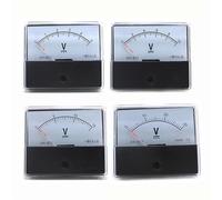 DH-670 Pointer Analog DC Voltmeter 5V 10V 15V 20V 30V 50V 100V 70x60mm Accuracy 2.5 0-500V 1Pcs(30V)