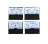 DH-670 Pointer Type DC Ammeter DC 1A 2A 5A 10A 20A 30A 50A 100A 200A 300A 500A Rectangular Ampere Needle Panel Meter 1Pcs(50A (75mv))
