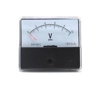 DH-670 Pointer Type DC Voltmeter DC 5V 10V 15V 20V 30V 50V 100V 150V 250V 300V 500V 1Pcs(300V)