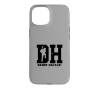 DH Daddy Hacker Baseball Softball Hitting Dinger Daddy Hacks Case for iPhone 15