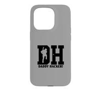 DH Daddy Hacker Baseball Softball Hitting Dinger Daddy Hacks Case for iPhone 15 Pro