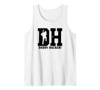DH Daddy Hacker Baseball Softball Hitting Dinger Daddy Hacks Tank Top