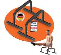 DH FitLife Adjustable Parallettes Bars 30-35cm | Calisthenics | Up to 200kg