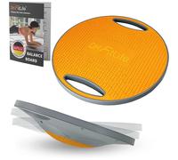 DH FitLife Balance Board Wobble Board with Handles Extra Large Ø 42cm Max 2