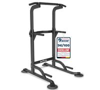 DH FitLife Power Tower Dip Station, Freestanding Pull Up Bar 150kg Capacity