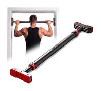 DH FitLife Pull Up Bar for Doorways, Adjustable 72-92 cm, No Screws | Chin Up Bar for Home Workouts & Strength Training, Up to 200 kg Capacity, Fits Most Door Frames, Includes Dual Spirit Level
