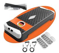 DH FitLife Stepper for Home, Adjustable Step Board, 10/15 cm, Aerobic Stepbenches & Step Up Board with Balance Training, Step for Stepper Fitness & Coordination Training