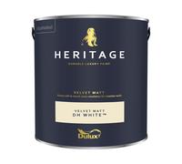 (DH White) Dulux Heritage Velvet Matt 125ml Tester Pot