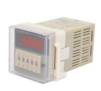 DH48J-8A Digital Display Preset Counter LCD Digital Electronic Counter Delay Time Relay 8 Pins 0-999900(24VAC/DC)