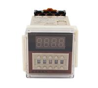 DH48S-2Z LCD Display Digital Time Relay 0.01S-99H99M AC 380V w Socket