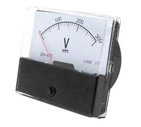 DH670 DC 5V-500V Dial Analog Panel Volt Voltage Meter Gauge Voltmeter 1Pcs(20V)