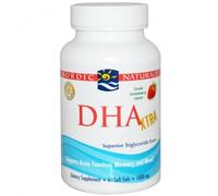 DHA 1000 / DHA Xtra, Strawberry Flavour, 1000 mg, 60 Softgels - Nordic Naturals