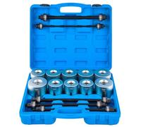 DHA 27 Pcs Universal Press & Pull Sleeve Kit, Bearing Separator Puller and Press Tool Set, Car Suspension Bush Removal Tool Kit, Bushing Press Insertion Tool Kit
