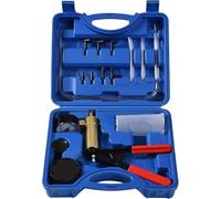 DHA Brake Bleeding Kit Hand Held Vacuum Pump Pressure Tester, Brake Fluid Bleeder Kit for Car Motorcycle One Man