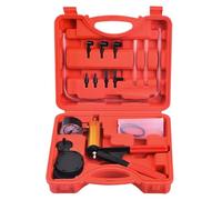 DHA Brake Bleeding Kit Vacuum Pump Pressure Tester One Man Brake Bleeder Kit Hand Held Vacuum Pressure Pump Tester Kit, Manual Brake Clutch System Fluid Bleed Tool Kit for Car Motorcycle Motorbike