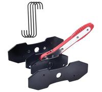 DHA Ratchet Brake Caliper Piston Spreader Press Rewind Tool, Brake System Expander Wrench Compressor with 4 Hooks