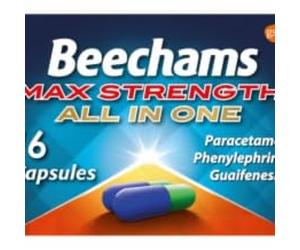 DhaBeechams Max Strength All in 6x16's MAS