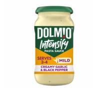 DhaDolmio Intensify Mild Creamy Gar&Black Pepper Sce 6x390g MAS