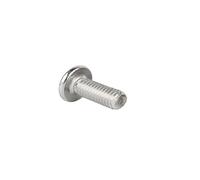 DHAEY 1/2/10pcs CM M6 M8 M10 M12 304 Stainless Steel Hex Hexagon Socket Ultra Thin Super Low Flat Head Cap Screw Bolt(25mm,M12(1Pcs))