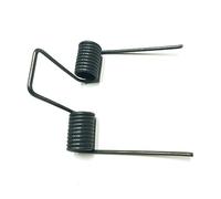 DHAEY 2PCS Right Angle 90 180 270 Degree Double Torsion Spring Large Torsion Spring Wire Diameter 3.5mm 4.5MM(4.5mm 90 degree)