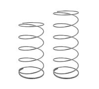 DHAEY 2Pcs Wire Diameter 1.5mm SUS304 Stainless Steel Large Diameter Compression Spring OD=30mm~40mm Free Length 30mm ~ 150mm(50mm,40MM-01_1.5MM (2PCS))