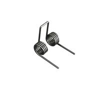 DHAEY Double Torsion Spring 3mm Spring Steel 4 Coils Heavy Duty Torsion Spring(2pcs)
