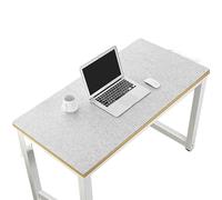 DHAEY Felt Desk Mat Gaming Mouse Pad Not-Slip Anti-scalding Desktop Protector Large Office Writing Desk Mat Durable Home-Gray 120x60cm(47x24inch)
