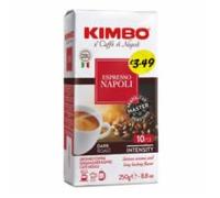 DhaKimbo Espresso Napoli Coffee 5x250g MAS