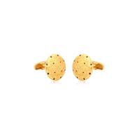 Dhal Shield Round Cufflinks Protects from Evil Mens Clothing Cuff Links For Wedding Graduation Formal Wear