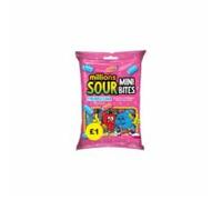 DhaMillions Strawberry&Bubblegum Sour Bites 12x140g(4) MAS
