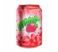 DhaMirinda Strawberry Cans 24x330ml MAS