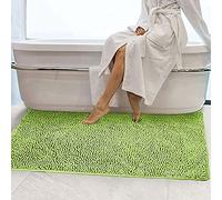Dhao Extra Large Bath Mat Long Soft Microfiber Rug, Non Slip Bedroom Carpet, Water Absorbent Bathroom Shower Mats,Washable Fluffy Floor Blanket Entrance Door