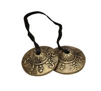 Dharma Mart - Tibetan Tingsha Cymbals Bell (Small) Om Mani Padme Hum/Gift