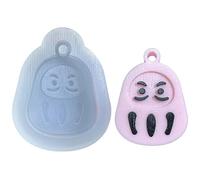 Dharma Silicone Resin Mold Jewelry Casting Mold Epoxy Pendant Mold Keychain Silicone Mold for Home Decor