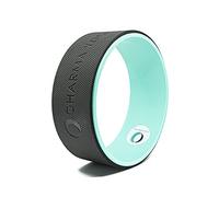 Dharma Yoga Wheel Basic - Spine Roller and Back Ring, Stretches Ligaments, Muscles with Foam Padding for Deeper Poses | Yogic Stretching and Alignment with Circle Design