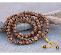 DharmaObjects® Tibetan Buddhist Meditation 108 Beads Genuine BODHISEED MALA for Compassion