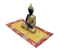DharmaObjects Tibetan Silk Brocade Table Runner/Shrine Cover/Altar Cloth/Table Cover (20 X 10 Inches)