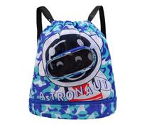 DHASUWT Swim Bag for Kids, Kids Beach Bag with Wet and Dry Separation and Shoe Cabin, Pool Bag for Kids for Boys and Girls to Play on the Beach (Blue)