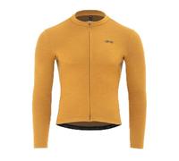 dhb Mens Aeron Merino Long Sleeve Jersey 2.0 Golden Brown XL