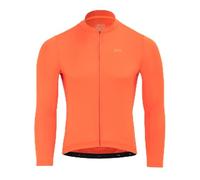 dhb Mens Long Sleeve Jersey Firey Red L